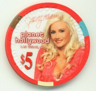 Planet Hollywood Holly Madison 2010 $5 Casino Chip