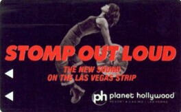 Planet Hollywood Stomp Out Loud Hotel Room Key