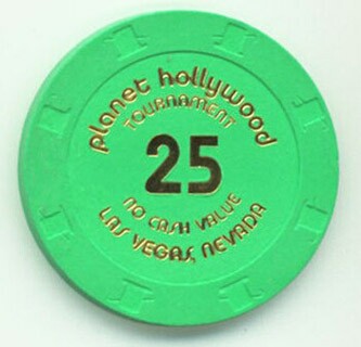 Planet Hollywood Poker Tournament $25 Casino Chip