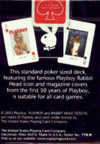 Playboy Deck of Playing Cards