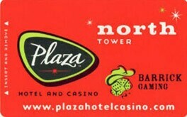Las Vegas Plaza Hotel Room Key