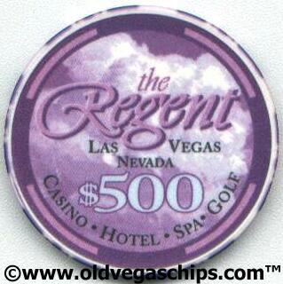 Regent Casino $500 Casino Chip