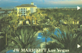 Las Vegas JW Marriott Rampart Casino Hotel Room Key