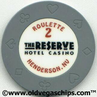Reserve Casino Roulette Chip