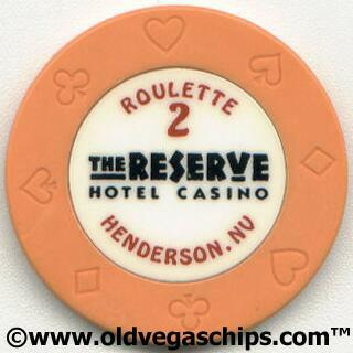 Reserve Casino Roulette Chip