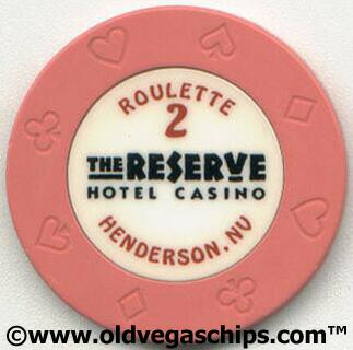 Reserve Casino Roulette Chip