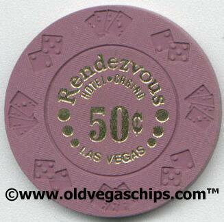 Las Vegas Rendezvous Casino 50&cent; Casino Chip