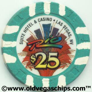 Las Vegas Rio Hotel $25 Casino Chip