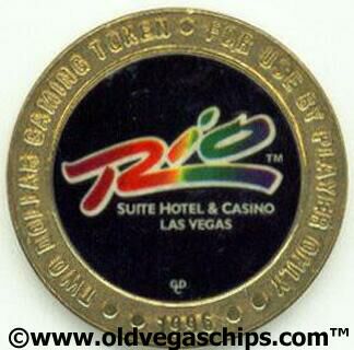 Las Vegas Rio Hotel $2 Slot Token