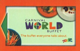 Rio Hotel Carnival World Buffet Room Key