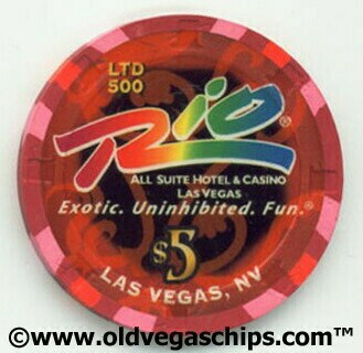 Rio Chinese New Year of the Dog $5 Casino Chip