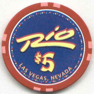 Rio Chinese New Year of the Ram $5 Casino Chip