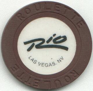 Rio Hotel Roulette Casino Chip