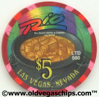 Rio St. Patrick's Day 2003 $5 Casino Chip