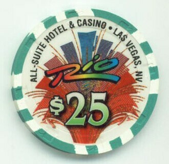 Rio Hotel World Series of Poker 2005 $25 Casino Chip