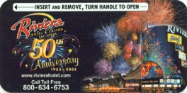 Las Vegas Riviera Hotel Room Key