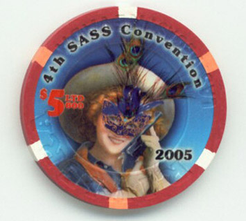 Riviera SASS Convention 2005 $5 Casino Chip