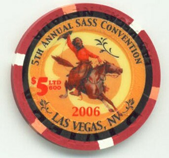 Riviera SASS Convention 2006 $5 Casino Chip 