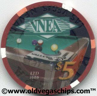 Riviera VNEA Pool Tournament 2002 $5 Chip