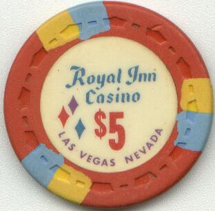 Las Vegas Royal Inn Casino $5 Casino Chip