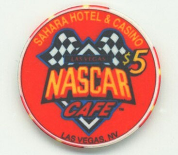 Sahara Hotel Cyber Speedway $5 Casino Chip