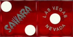 Las Vegas Sahara Casino Dice