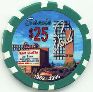 Sands Hotel Poker Chips 