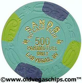 Las Vegas Sands Hotel NCV $500 Casino Chip