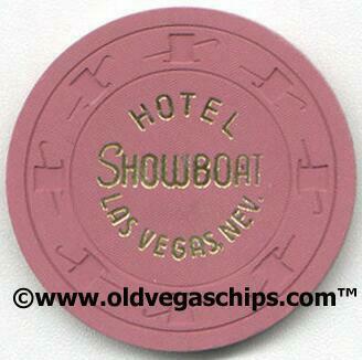 Showboat Hotel 25¢ Casino Chip