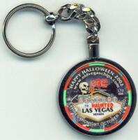   Hallowwen Casino Chip Key Chain