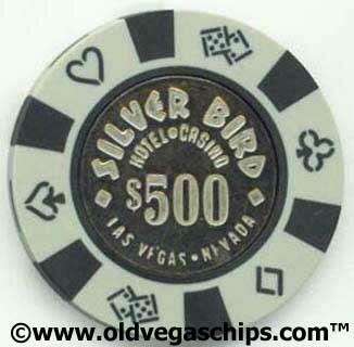 Silverbird $500 Casino Chip