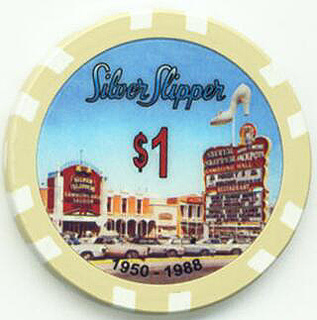 Las Vegas Silver Slipper Hotel & Casino Poker Chips