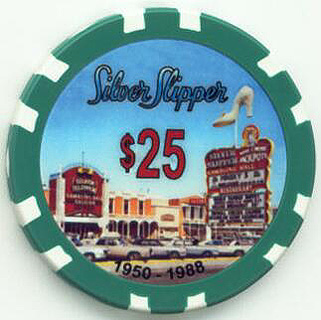 Las Vegas Silver Slipper Hotel & Casino Poker Chips