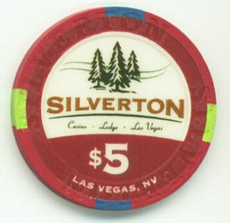 Silverton Casino 10th Anniversary $5 Casino Chip