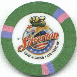 Silverton Casino $25 Casino Chip