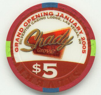 Las Vegas Silverton Casino Grand Opening $5 Casino Chip