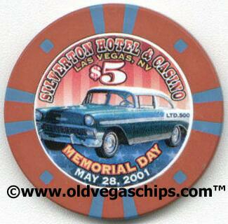 Silverton 1956 Chevy BelAir Sedan $5 Casino Chip
