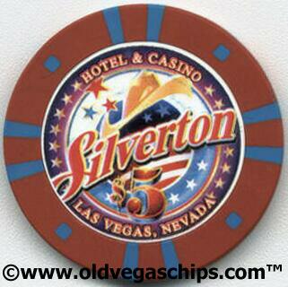 Las Vegas Silverton Memorial Day Mustang $5 Casino Chip
