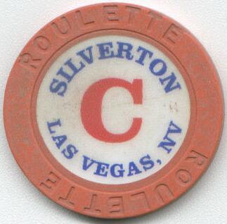 Silverton Casino Table C Roulette Chip