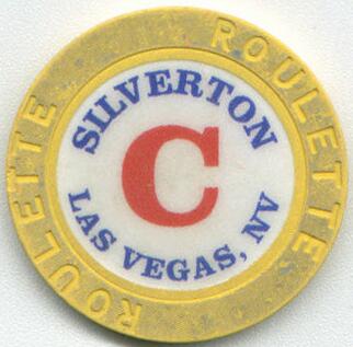 Silverton Casino Table C Roulette Chip