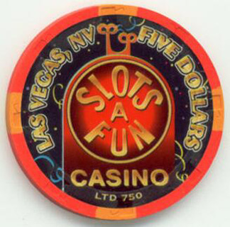 Slots A Fun National Finals Rodeo 2004 $5 Casino Chip