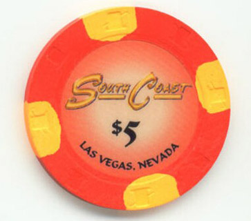 South Coast Casino $5 Casino Chip