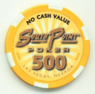 South Point Casino Poker Room NCV $500 Casino Chip