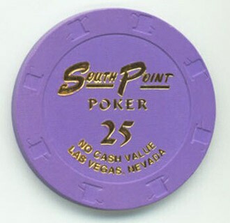 South Point Poker NCV $25 Casino Chip 