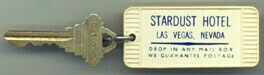 Stardust Hotel Room Key