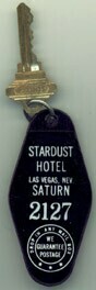 Stardust Hotel Saturn Room Key