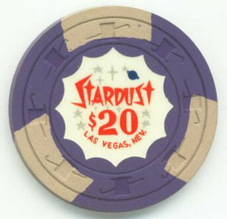 Stardust $20 Casino Chip