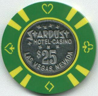 Stardust $25 Casino Chip