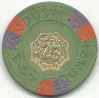Stardust Old $25 Casino Chip