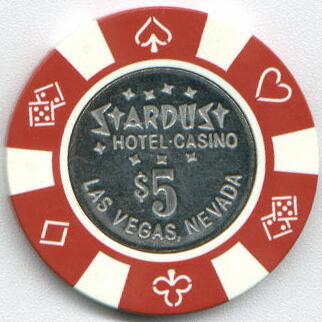 Stardust Old $5 Casino Chip
